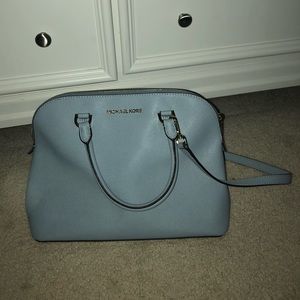 Michael Kors Light Blue Satchel
